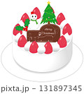 クリスマスケーキ 131897345