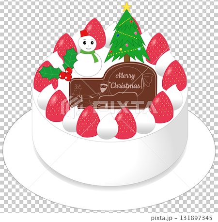 Christmas cake 131897345