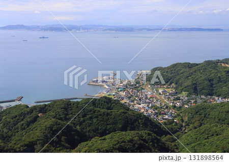 鋸山山頂からの展望(鋸山日本寺・千葉県鋸南町) 鋸山山頂からの展望(鋸山日本寺・千葉県鋸南町) 131898564