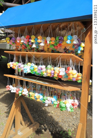 気象神社　下駄絵馬と照々みくじ　東京都杉並区高円寺　 131899211