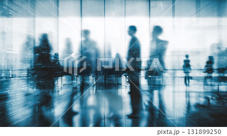 光と影の中を歩く群像 光と影の中を歩く群像 131899250