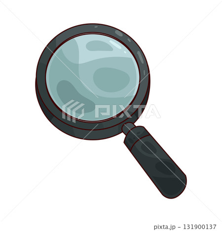 illustration of Magnifying Glass illustration of Magnifying Glass 131900137