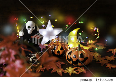 ハロウィンのイメージ ジャックオーランタン ハロウィンのイメージ ジャックオーランタン 131900886