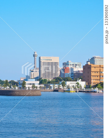 赤レンガパークより望む横浜・山下町方面　　都市景観（2025年8月） 131900892