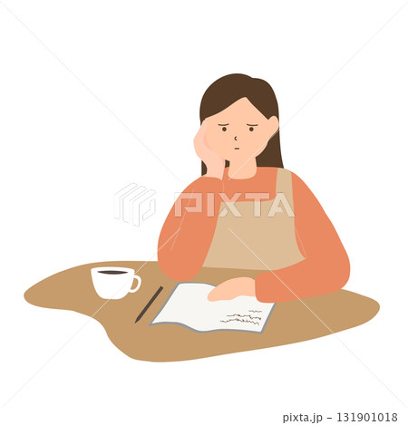 子どもの発達について悩む母親 131901018