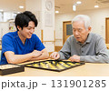 ゲームで脳トレ：介護施設でのアクティビティ 131901285