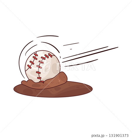 illustration of  Baseball Ball 131901373
