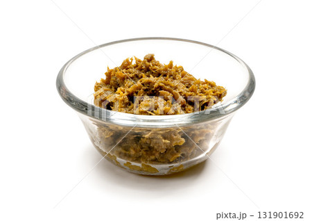 和食の蕗味噌と白ごはん 131901692