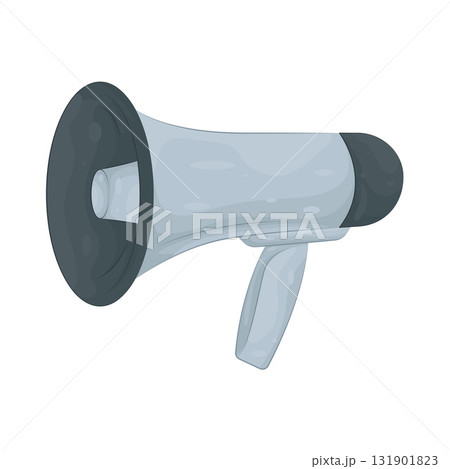 Illustration of megaphone Illustration of megaphone 131901823