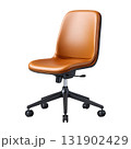 Modern Ergonomic Office Chair With Soft Leather Finish and Rolling Base for Comfortable Workspace Adaptability 131902429