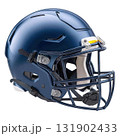 High-Quality Football Helmet with Modern Design and Glossy Finish for Sports Photography and Promotional Use 131902433