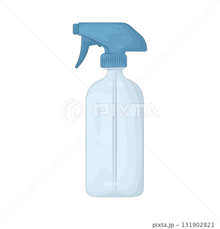 Illustration of spray bottle  131902821