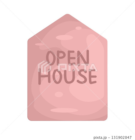Illustration of open house 131902847