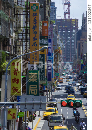 台北・涼州街周辺の交通【台湾イメージ】 台北・涼州街周辺の交通【台湾イメージ】 131902867