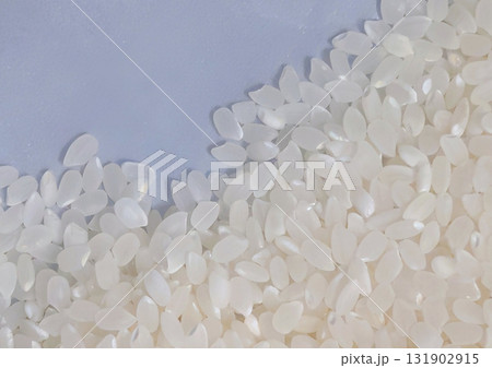 左上に空白のある精米をアップした写真 131902915