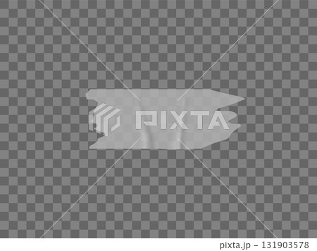 Vector transparent adhesive tape. Adhesive strip. Vector torn pieces of masking tape Vector transparent adhesive tape. Adhesive strip. Vector torn pieces of masking tape 131903578