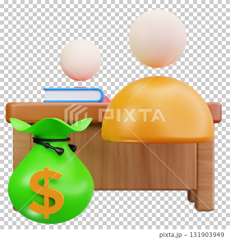 Bribery Transaction Desk Bribery Transaction Desk 131903949