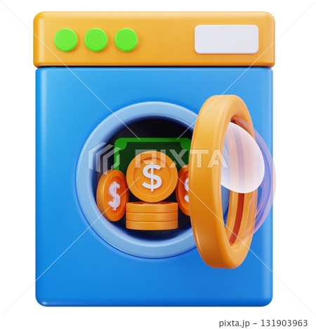 Money Laundering Machine 131903963