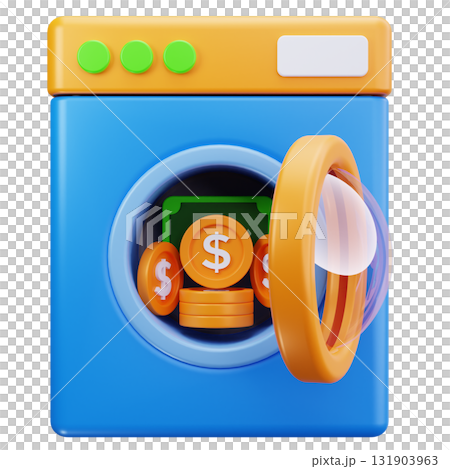 Money Laundering Machine 131903963