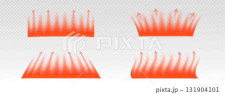 Air flow with arrow collection Air flow with arrow collection 131904101