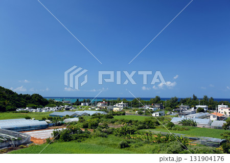 沖縄 恩納村 谷茶周辺の風景 沖縄 恩納村 谷茶周辺の風景 131904176