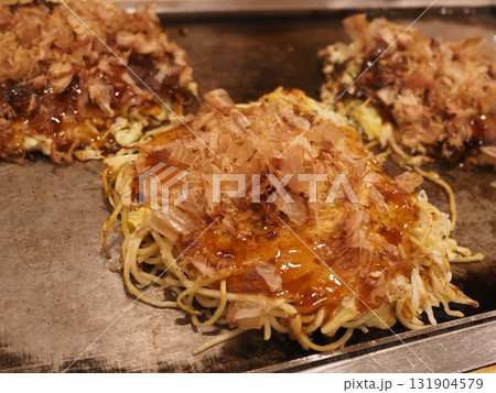 お好み焼きのアップ 131904579