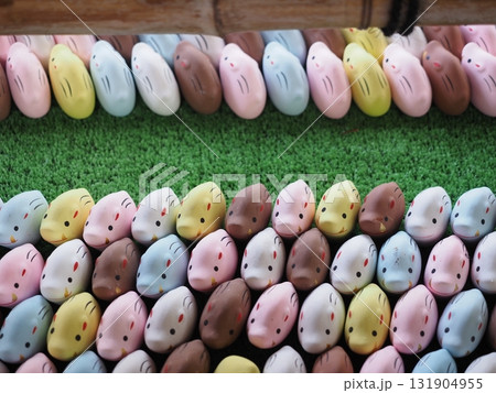 護王神社の猪おみくじ　　 131904955