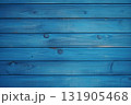 Blue Aqua color. Treated wooden boards - wood decking flooring and wood deck with paneled walls. Textures and patterns of natural wood. Background for interiors 131905468
