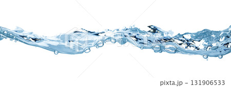 Water wave, isolated on transparent background close-up, clean drinking water concept Water wave, isolated on transparent background close-up, clean drinking water concept 131906533
