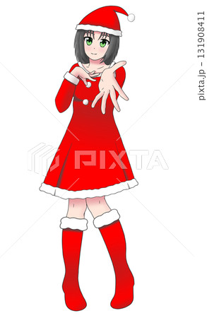 サンタ衣装の女の子 サンタ衣装の女の子 131908411