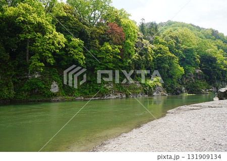 日本 埼玉県 秩父 長瀞 ライン下り 日本 埼玉県 秩父 長瀞 ライン下り 131909134