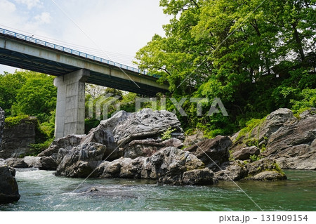 日本 埼玉県 秩父 長瀞 ライン下り 日本 埼玉県 秩父 長瀞 ライン下り 131909154