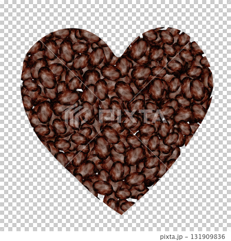 Cocoa bean heart shaped watercolor. Hand-drawn cocoa fruit on a white background. Food clip art. Ideal for packaging chocolate and cocoa powder. Cocoa bean heart shaped watercolor. Hand-drawn cocoa fruit on a white background. Food clip art. Ideal for packaging chocolate and cocoa powder. 131909836