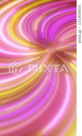 Abstract glowing swirl in pink and yellow tones with radiant motion effect, symbolizing energy, speed, and futuristic design Abstract glowing swirl in pink and yellow tones with radiant motion effect, symbolizing energy, speed, and futuristic design 131909855
