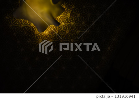 カラフル　ハロウィンおばけとかぼちゃ 131910941