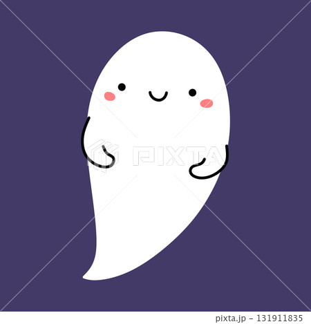 Cute and funny ghost 131911835