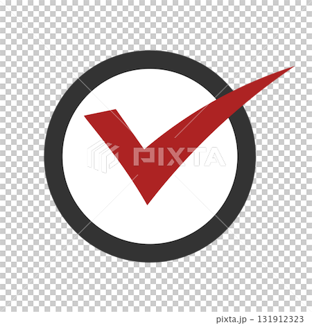 簡單的複選標記圖標 簡單的複選標記圖標 131912323