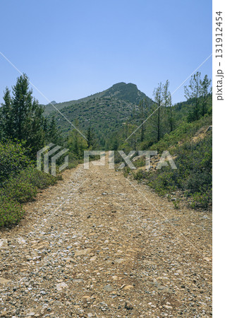 北キプロス・トルコ共和国のベッラパイスのハイキングコースの写真 北キプロス・トルコ共和国のベッラパイスのハイキングコースの写真 131912454