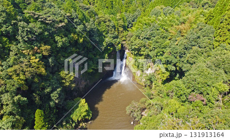 聖リ瀧（聖滝）のドローン撮影 131913164