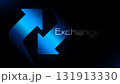 Double reverse arrow. Exchange icon. Transfer 131913330