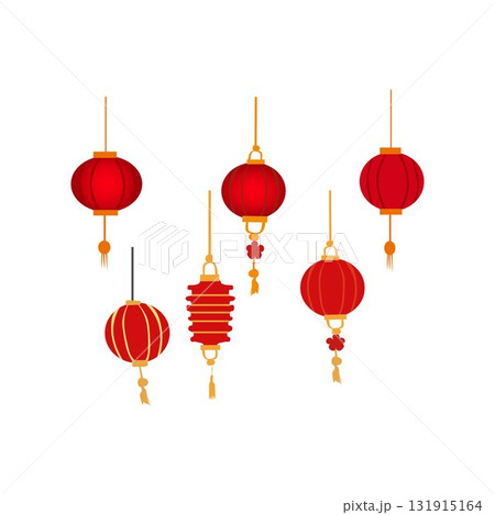 Lamp Lattern Red Chinese 131915164
