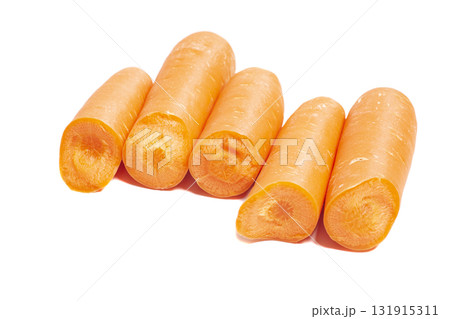 Tasty fresh carrot close-up background Tasty fresh carrot close-up background 131915311