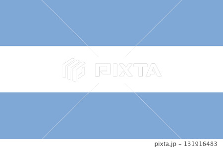 Civil flag of Argentina. Argentinian flag flat icon. Flag of Argentina simple button. Civil flag of Argentina. Argentinian flag flat icon. Flag of Argentina simple button. 131916483