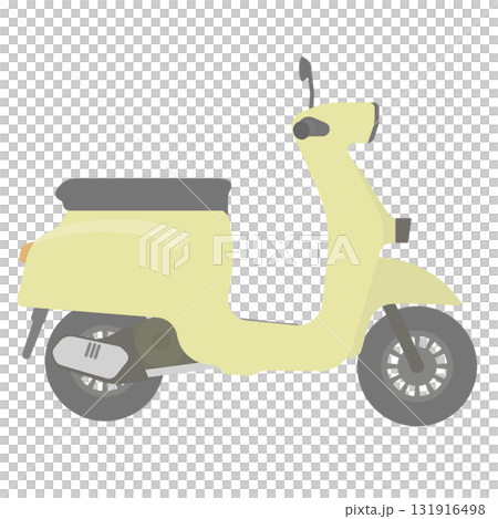 滑板車的插圖 滑板車的插圖 131916498