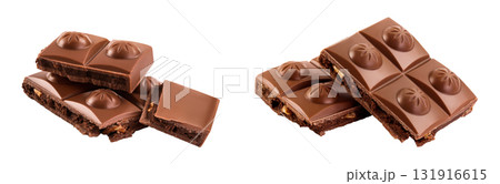 milk chocolate isolated on white background 131916615
