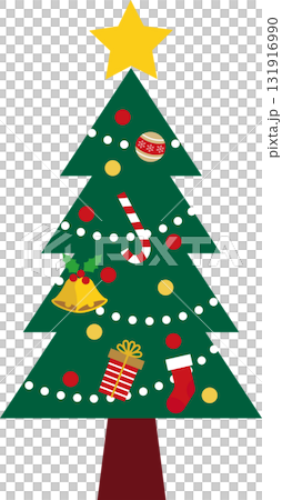 Christmas tree illustration 2 Christmas tree illustration 2 131916990