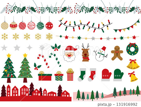 クリスマスのイラスト素材2 131916992