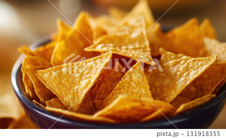 Crunchy Chips Made From Corn Tortillas Crunchy Chips Made From Corn Tortillas 131918355
