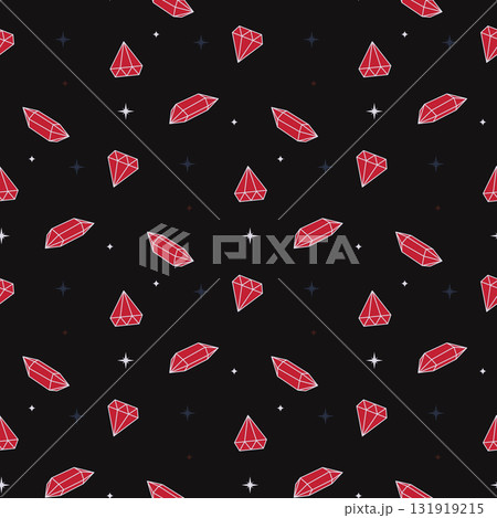 pink crystals pattern 131919215