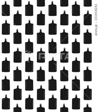 Vector seamless pattern of hand draw cutting board Vector seamless pattern of hand draw cutting board 131919281
